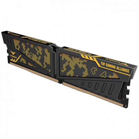Team T-Force Vulcan TUF Gaming Alliance 8GB 1x8GB 3200MHz CL16 DDR4 Gaming Ram (TLTYD48G3200HC16C01)