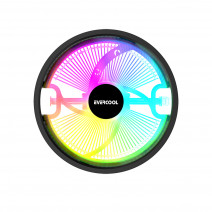 EVERCOOL CS-02 RAINBOW 3PİN 12CM LGA1700P